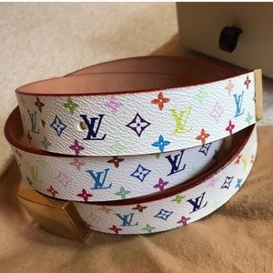 Louis Vuitton Color Monogram Belt
